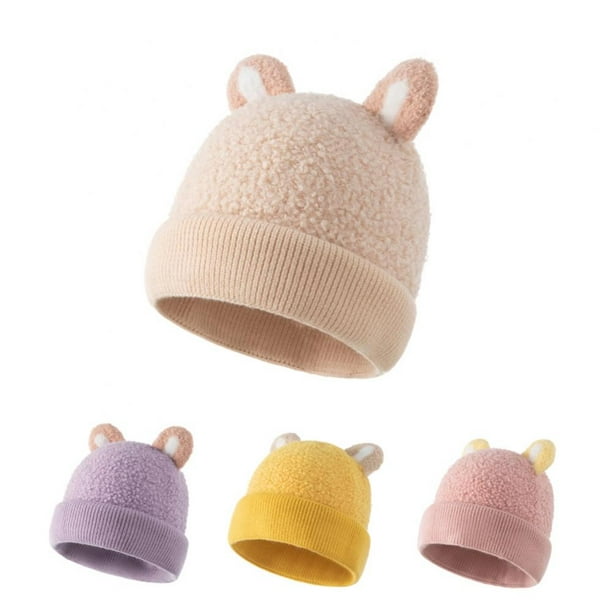 Disneyland Mouse Baby Thermal Knitting Wool Hat Baby Autumn 